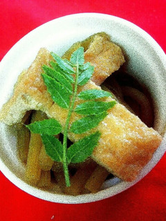 農家のレシピ★ふきと油揚げの美味しい煮物-レシピのメイン写真