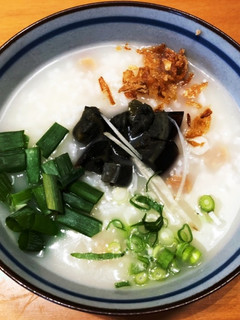 二日酔の朝は中華粥でおめざ♪ピータン粥-レシピのメイン写真
