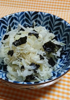 千切りキャベツとしらす干しのレンチン和え-レシピのメイン写真