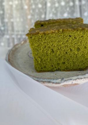 抹茶カステラ　ふわふわ　本格　簡単-レシピのメイン写真