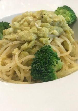 さっぱりとそら豆の冷製パスタ-レシピのメイン写真