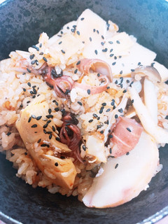 簡単!ホタルイカの炊き込みご飯-レシピのメイン写真