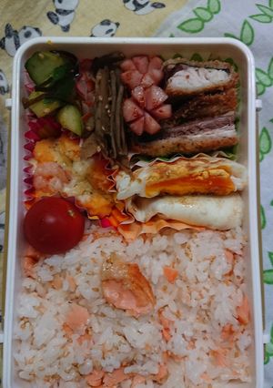 男子高校生弁当(^^)1-レシピのメイン写真