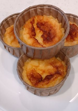 ヨーグルトでチーズケーキ、バスチー！-レシピのメイン写真