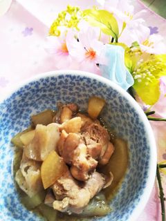 豚バラ大根ならぬ鶏モモ大根-レシピのメイン写真