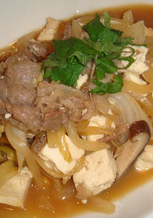 残り野菜で簡単肉豆腐-レシピのメイン写真