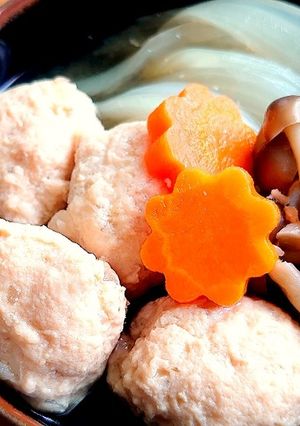 やわらか鶏団子と新玉ねぎのあっさり煮-レシピのメイン写真