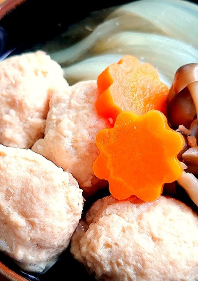 やわらか鶏団子と新玉ねぎのあっさり煮-レシピのメイン写真