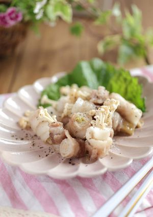 【ときめくレシピ】手軽にえのきの豚肉巻き-レシピのメイン写真
