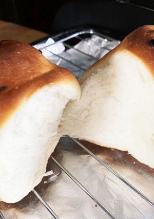 HBで★シットリモチモチでふんわり食パン-レシピのメイン写真
