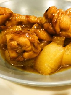 味しみしみ♪手羽と大根の照り煮-レシピのメイン写真