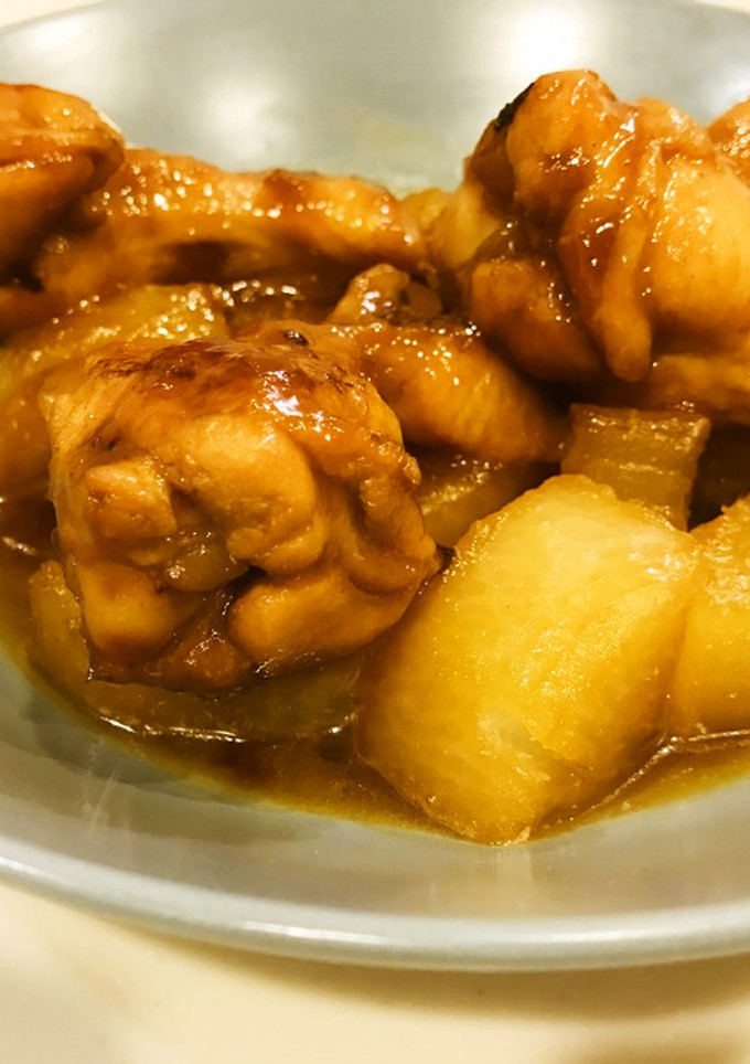 味しみしみ♪手羽と大根の照り煮-レシピのメイン写真