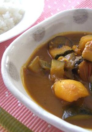 残り物のラタトゥイユでパパっとカレー-レシピのメイン写真