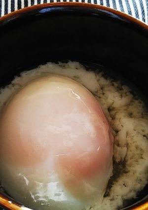 【備忘録】放置30分の温泉卵-レシピのメイン写真