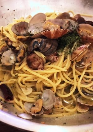 アンチョビ風味のボンゴレビアンコ-レシピのメイン写真