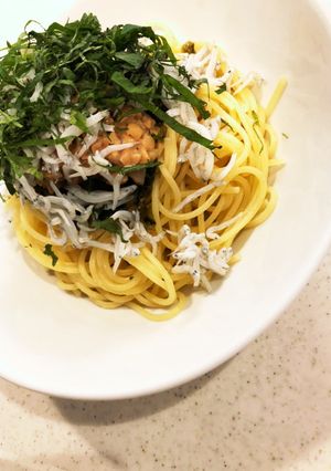 ※シンプルな和風納豆パスタ※-レシピのメイン写真
