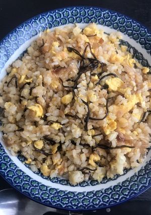 簡単！昆布とかつおぶしの和風チャーハン-レシピのメイン写真