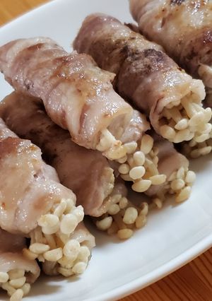 塩胡椒だけWシンプルえのき肉巻き-レシピのメイン写真