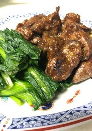 【学校給食】レバーのピリ辛ソテー-レシピのメイン写真