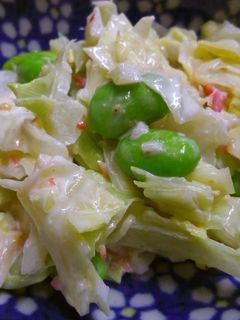 【病院】かにかまマヨあえ【給食】-レシピのメイン写真