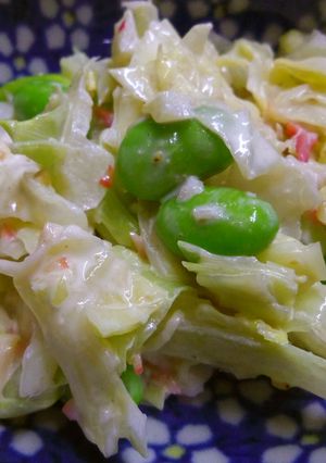 【病院】かにかまマヨあえ【給食】-レシピのメイン写真