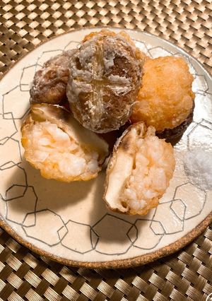 しいたけのえびしんじょう詰め-レシピのメイン写真
