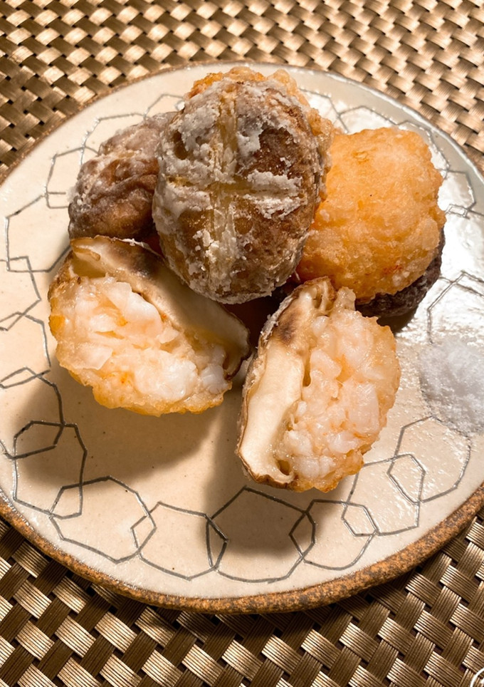 しいたけのえびしんじょう詰め-レシピのメイン写真