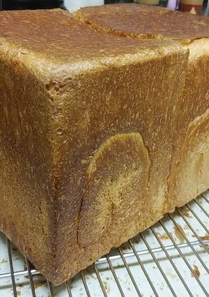 【備忘録】HB１斤用で1.5斤の角食パン-レシピのメイン写真