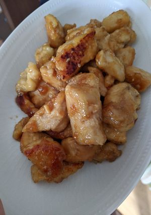鶏肉の甘酢照焼き-レシピのメイン写真