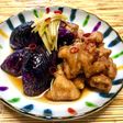 酸味が美味しい!茄子と鶏モモ肉の南蛮漬け