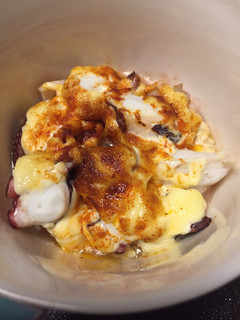 焼くだけタコ チリマヨ焼き-レシピのメイン写真