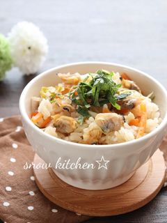 旨味たっぷり♪あさりご飯-レシピのメイン写真