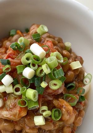 キムチ納豆の冷奴-レシピのメイン写真