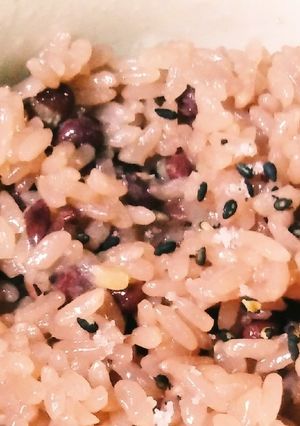 活力鍋で赤飯-レシピのメイン写真