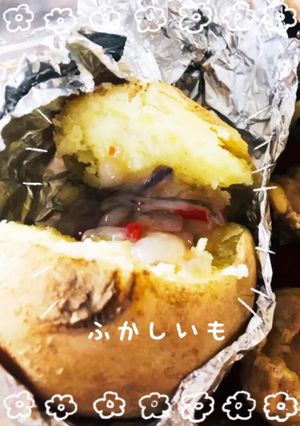 お米を炊くついでに出来るふかし芋-レシピのメイン写真