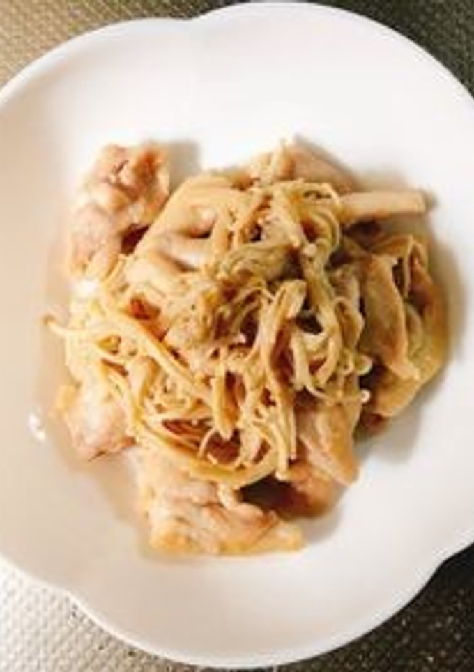 おつまみ！鶏もも肉とえのき-レシピのメイン写真