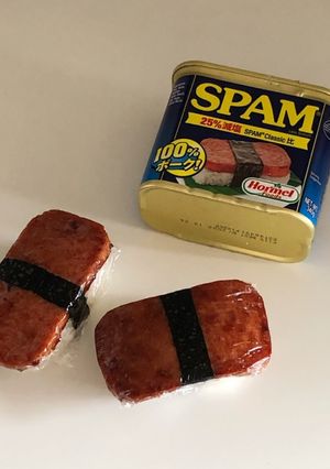 焼き肉のタレで簡単スパムおにぎり-レシピのメイン写真