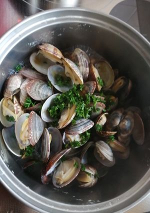 調味料なし！アサリの白ワイン蒸し-レシピのメイン写真