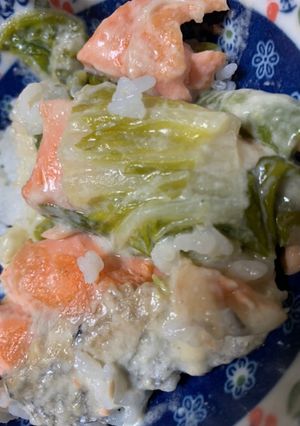 鮭のクリーム煮-レシピのメイン写真