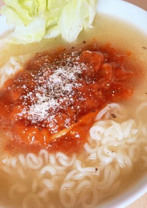 塩ラーメンで作るアレンジレシピ♪-レシピのメイン写真