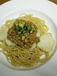 長芋と納豆のパスタ-レシピのメイン写真