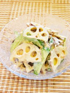 ☺簡単♪シャキシャキ蓮根のツナマヨサラダ-レシピのメイン写真