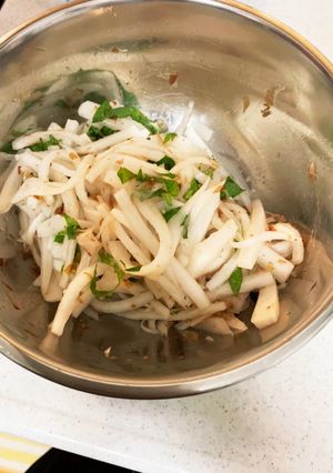 大根と大葉の白だしサラダ-レシピのメイン写真