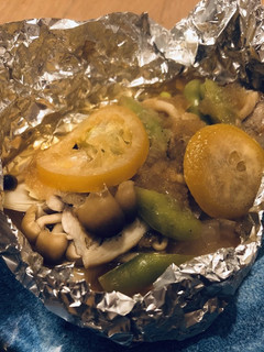 【ホットクック 】野菜たっぷり白身魚蒸し-レシピのメイン写真