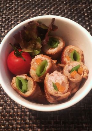 豚肉の野菜巻き☆お弁当！作りおきにも！-レシピのメイン写真