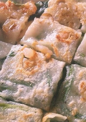完成！モチモチで旨味たっぷりのチヂミ-レシピのメイン写真