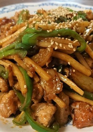 お芋も美味しい野菜炒め♡-レシピのメイン写真