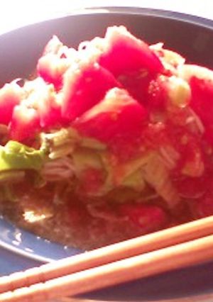ヘルシー♪トマトそうめん-レシピのメイン写真