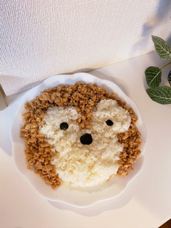 ダッフィそぼろ丼-レシピのメイン写真
