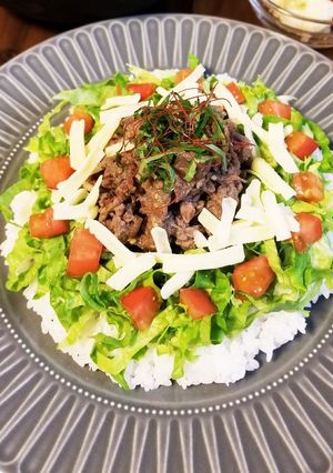 プルコギでタコライス風☆コストコアレンジ-レシピのメイン写真